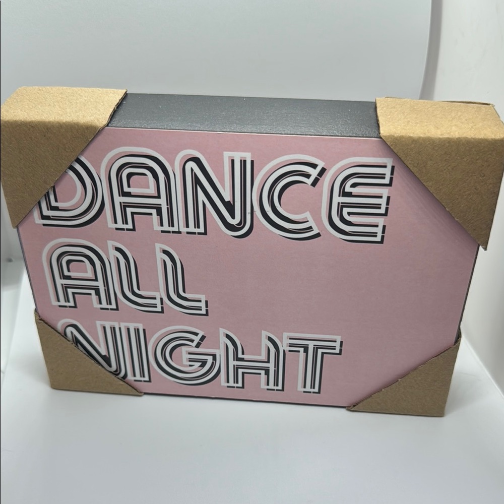 Pink 'Dance All Night' Wall Art